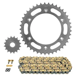 KIT CHAINE ADAPTABLE KTM 890 DUKE R 2020>2023, 790 DUKE 2018>2024 520 16x41 (DIAM COURONNE 125/150/8.5) (DEMULTIPLICATION ORIGINE) -AFAM