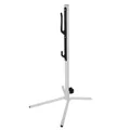 DISPLAY STAND/MOUNT 1 BICYCLE PIED REMOVABLE MOUNTING KIT ON BASE REAR WHITE LOBY
