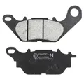 PLAQUETTE DE FREIN NEWFREN POUR YAMAHA 125 N-MAX 2015> AR, 125 TRICITY 2017> AR, 300 TRICITY 2020> AR, 125 YBR 2007>2012 AV, 135 CRYPTON 2006>2013 AV (FD0437BE) (ELITE ORGANIQUE)