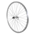 TREKKING WHEEL BRAKE SHOE LOCKING 700 X 35 - 28" ER10 SILVER FRONT HUB ALUMINIUM 36 SPOKES RIM 19C