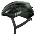 CASQUE VELO ADULTE ABUS ROUTE / URBAIN WINGBACK MOSS VERT BRILLANT TAILLE L (57-61cm) REGLAGE MOLETTE