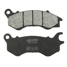 PLAQUETTE DE FREIN POLINI POUR HONDA 125 PCX IE 2010> AV, SH i AV, 110 LEAD AV, VISION AV / PEUGEOT 125 DJANGO AV (L 109.5mm - 111.2mm - H 41.6mm - 44.6mm - P 8mm) (174.0130) (ORIGINAL)