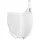 PLAQUE NUMERO/TETE DE FOURCHE MOTO POLISPORT YAMAHA 125, 250 YZ 2015>2021 BLANC