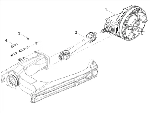 Transmission arrière