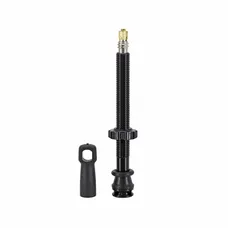 TUBELESS VALVE PRESTA NEWTON COLORI BLACK 60 mm 4 HOLES FOR DIFFUSION PREVENTIF (SOLD INDIVIDUALLY) - SUPPLIED WITH REMOVAL TOOL VALVE CORE