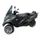 TABLIER COUVRE JAMBE TUCANO POUR PIAGGIO 125 MP3 2006>, 250 MP3 2008>, 300 MP3 2012>2018, 400 MP3 2008>2021, 500 MP3 2010>2021 (R062PRO-X) (TERMOSCUD PRO 4 SEASON) (SYSTEME ANTI-FLOTTEMENT SGAS)