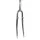 TREKKING FORK 700X35 RIGIDE CINTREE STEEL CHROME-PLATED WITH TASSEAUX PIVOT LISSE 1''1/8-28,6 OUTER 300 mm