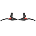 LEVIER DE FREIN VTT V-BRAKE SACCON PARKING 3 DOIGTS DROIT + GAUCHE ALU NOIR (PAIRE) (MONTAGE ATELIER)