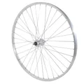 CITY WHEEL BRAKE SHOE 650X30A (26X1 3/8) REAR RIM AND HUB ALUMINIUM AXLE PLEIN FREEWHEEL 1/3-SPEED (35-590) (SOLD WITH NUT 10X100) RIM 21C