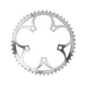 PLATEAU ROUTE 5BRA D.110 TA ZEPHYR 50DTS EXTERIEUR ARGENT ALU 7075 TYPE SHIMANO 9/10V.