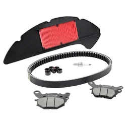 ADAPTABLE MAXI SCOOTER SERVICE KIT YAMAHA 125 XMAX 2021> BRAKE PAD ORGANIC (PACK 6 PIECES) -P2R SELECTION PREMIUM
