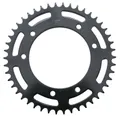 ADAPTABLE 50CC GEARED MOTORCYCLE REAR SPROCKET DERBI 50 SENDA R, SM, X-TREME, X-RACE 2000>2005/PEUGEOT 50 XP6 2002>, XPS/MBK 50 X-LIMIT 2004>/YAMAHA 50 DTR/RIEJU 50 RMX, SMX 420 46 DTS (BORE 105 mm) -IGM