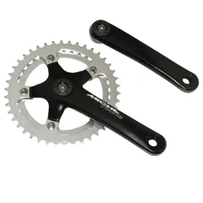 ROAD CRANKSET MICHE 9/10-SPEED ALUMINIUM 155 mm 42-36 (AXLE SQUARE TAPER 107 mm)
