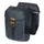 DOUBLE BICYCLE PANNIER BASIL MILES WATERPROOF 34L BLACK/ORANGE FOR SYSTEM MIK 2.0 ON CARRIER (COMPATIBLE WITH 211726 INCLUDED) (37X13X25CM)