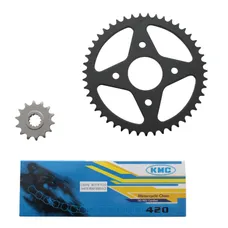 ADAPTABLE CHAIN KIT MBK 50 X-POWER 2000>/YAMAHA 50 TZR 2000> 420 14X47 (BORE 54 mm) -P2R