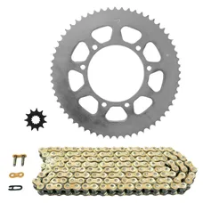 KIT CHAINE ADAPTABLE HM 50 CRM DERAPAGE RR 2003>2017 428 11x60 (DIAM COURONNE 105/125/8.5) (DEMULTIPLICATION ORIGINE) -AFAM