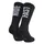 SOCKS/ANKLE SOCKS SUMMER GIST RIDE FAST BLACK 36/39 ANTIBACTERIEN - HEIGHT 22 cm (PAIR) -5875