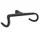 CINTRE COMBO ROUTE ITM CH1R CARBONE MAT L 40 EXTERIEUR (AXE-AXE 38cm) AVEC POTENCE INTEGREE L 90mm POUR PASSAGE CABLE INTERNE (AJOUT REFERENCE 212003 RECOMMANDE)