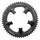 ROAD CHAINRING 5-BOLT DIA. 110 FOR SHIMANO ULTEGRA 6750 STRONGLIGHT 52T OUTER BLACK CT2 10-SPEED