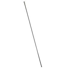 SPOKE STAINLESS STEEL BLACK DT SWISS HEAD RIGHT COMPETITION 2/1.8/2 mm L 304 mm WITHOUT NUT (UNIT)