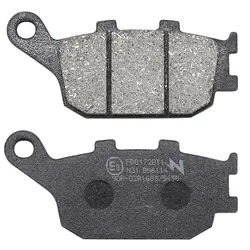 PLAQUETTE DE FREIN NEWFREN POUR YAMAHA 700 MT-07 AR/HONDA 600 CB F HORNET 1998>2006 AR/KAWASAKI 750 Z 2007>2012 AR, 650 Z 2017> AR/SUZUKI 650 DL V-STROM 2004> AR (FD0172BT) (TOURING ORGANIQUE)