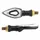 CLIGNOTANT SEQUENTIEL MOTO AVOC SAKURA 12 LEDS BASE ABS TRANSPARENT/NOIR (L 85mm / H 30mm / L 16mm) (HOMOLOGUE CE) (PAIRE)