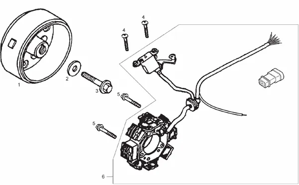 Volant magnétique