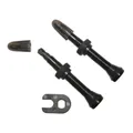TUBELESS VALVE PRESTA SCHWALBE 40 mm VALVE CORE REMOVABLE (SOLD AS A PAIR CARDED)