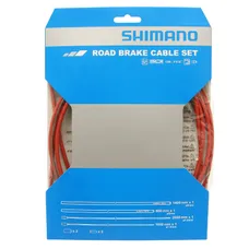 BRAKE CABLE ROAD SHIMANO RED/CABLE TEFLON (KIT TRANSMISSION 2CABLES/2 GAINES)