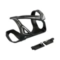 BOTTLE CAGE POLINI BLACK SORTIE SIDE WITH MOUNT FOR BATTERY POLINI EP3 REF 955.815.003