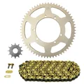 KIT CHAINE ADAPTABLE SHERCO 50 SUPERMOTARD 2009>2019, SUPERMOTARD R FACTORY 2018>2020, SM-R 2014>2020 428 12x60 (DIAM COURONNE 110/125/8.5) (DEMULTIPLICATION ORIGINE) -AFAM