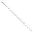 SPOKE STAINLESS STEEL BLACK FLAT (2,2 X 0,09 mm) HEAD ANGLED 2 mm L 300 mm SAPIM CX-RAY WITH NUT (SOLD INDIVIDUALLY)