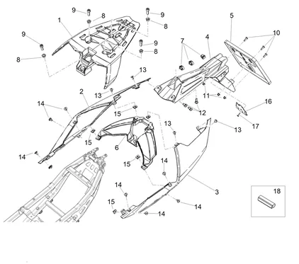 Carrosserie posterieure