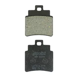 PLAQUETTE DE FREIN POLINI POUR KYMCO 250 GRAND DINK, 250 MXU / SYM 250 JOYMAX, 125 CRUISYM (L 44.8mm - H 50.8mm - P 6.9mm) (174.0037) (ORIGINAL)