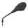 ADAPTABLE REAR-VIEW MIRROR PIAGGIO 125-300-500 MP3 SPORT/BUSINESS/YOURBAN/TOURING 2011>, 530 MP3 2022> LEFT BLACK (CE APPROVED) -P2R SELECTION