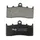 BRAKE PAD SET NEWFREN FOR BMW 850 R R 2002> FRONT, 1100 R S 2000>2006 FRONT, 1150 R R 1999>2006 FRONT, 1200 R R 2006>2014 FRONT, 1300 K R 2009>2015 FRONT, 1600 K GT 2010>2021 FRONT (FD0319BT) (TOURING ORGANIC)