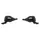 MANETTE VTT P2R INDEXE RAPID PUSH-PULL 3 x 8V. (PAIRE) COMPATIBLE SHIMANO