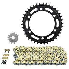 KIT CHAINE ADAPTABLE HONDA 250 CBR R 2011>2013 520 14x38 (DIAM COURONNE 120/138/10.5) (DEMULTIPLICATION ORIGINE) -AFAM
