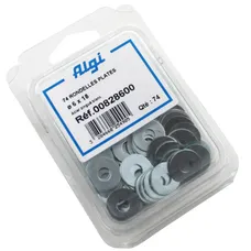 RONDELLE PLATE ACIER DIAM 6x24 (BLISTER DE 30) (00829601) -ALGI