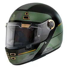CASQUE INTEGRAL MT HELMETS JARAMA 68TH C1 VERT KAKI BRILLANT XS (ECE 22.06)