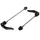 QUICK RELEASE OF ROAD WHEEL FRONT + REAR NEWTON BLACK MTB/ROAD (COMPATIBLE HANGER LARGE ON FRAME CARBON) (KIT 2 PIECES)