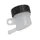 RESERVOIR/TANK OF BRAKE MASTER CYLINDER UNIVERSAL ROUND DIAMETER 38 mm (OUTLET ON THE SIDE) -P2R