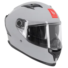 CASQUE INTEGRAL MT HELMETS BRAKER SV A12 UNI GRIS NARDO MAT M (DOUBLE ECRANS) (ECE 22.06)