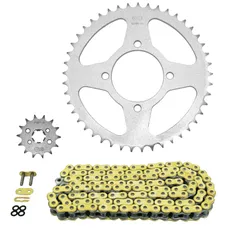 ADAPTABLE CHAIN KIT YAMAHA 125 YBR 2006>2016 428 14X45 (DIAMETER REAR SPROCKET 65/80/8.5) (OEM GEARING) -AFAM