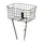 BASKET BICYCLE FRONT BASIL ROBIN STEEL BLACK MATTE ADJUSTABLE 28''/26" (WEIGHT MAXIMUM 10 kg) (47 X 31 X 25 cm)