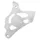 CACHE PIGNON 50 A BOITE ARTEK POUR MINARELLI 50 AM6/BETA 50 RR/RIEJU 50 MRT/SHERCO 50 SM-R, SE-R ALU CNC ARGENT