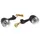 CLIGNOTANT SCOOT ADAPTABLE MBK 50 NITRO/YAMAHA 50 AEROX/DERBI 50 SENDA AR/BETA 50 RR AR TRANSPARENT/NOIR AMPOULE MIROIR ECLAIRANT ORANGE (PAIRE) -REPLAY