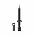 TUBELESS VALVE PRESTA NEWTON COLORI BLACK 60 mm 4 HOLES FOR DIFFUSION PREVENTIF (SOLD INDIVIDUALLY) - SUPPLIED WITH REMOVAL TOOL VALVE CORE