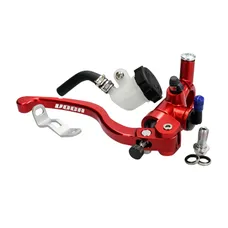 BRAKE MASTER CYLINDER MOTORCYCLE UNIVERSAL VOCA RACING RADIAL FRONT RED (WITH PISTON OF 17,5 mm)