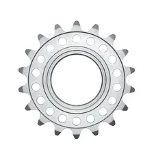 TRACK SPROCKET MICHE 18D. MONOBLOC THREADED 3.30